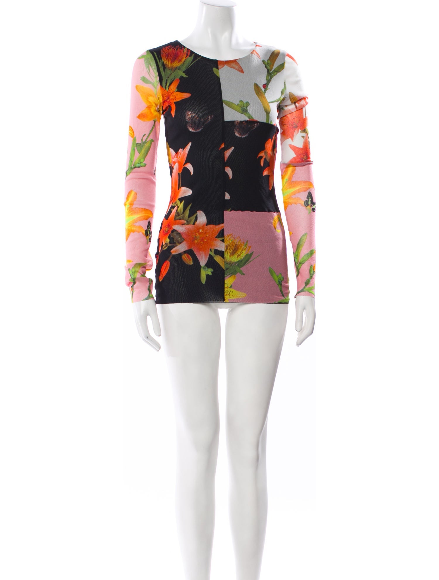 Fuzzi Floral Print Mini Dress w/ Tags