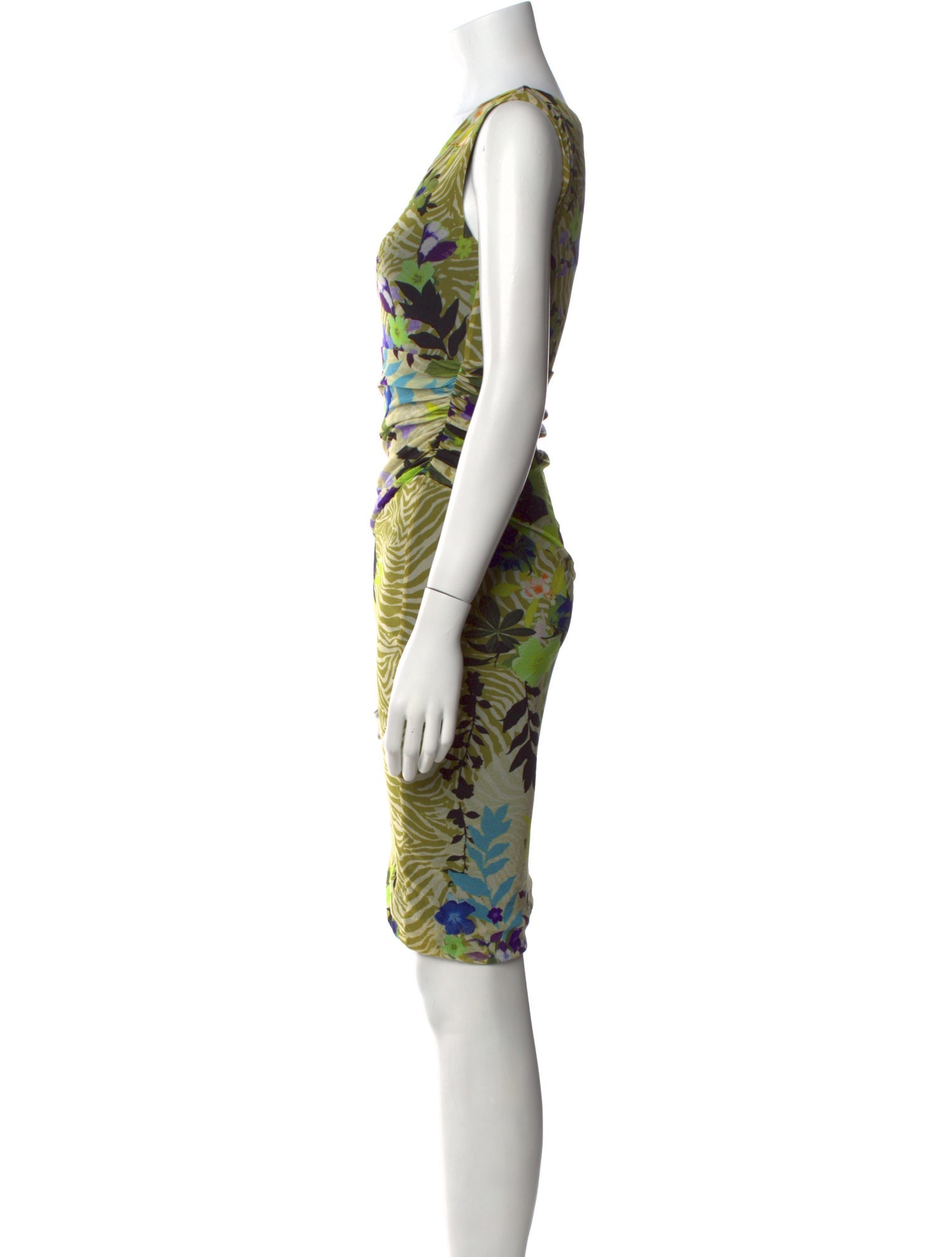 Fuzzi Nylon Knee-Length Dress