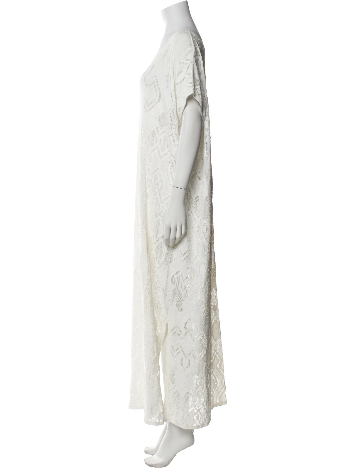 Fuzzi Nylon Long Dress