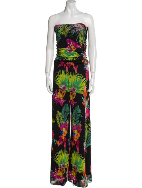 Fuzzi Nylon Printed Jumpsuit