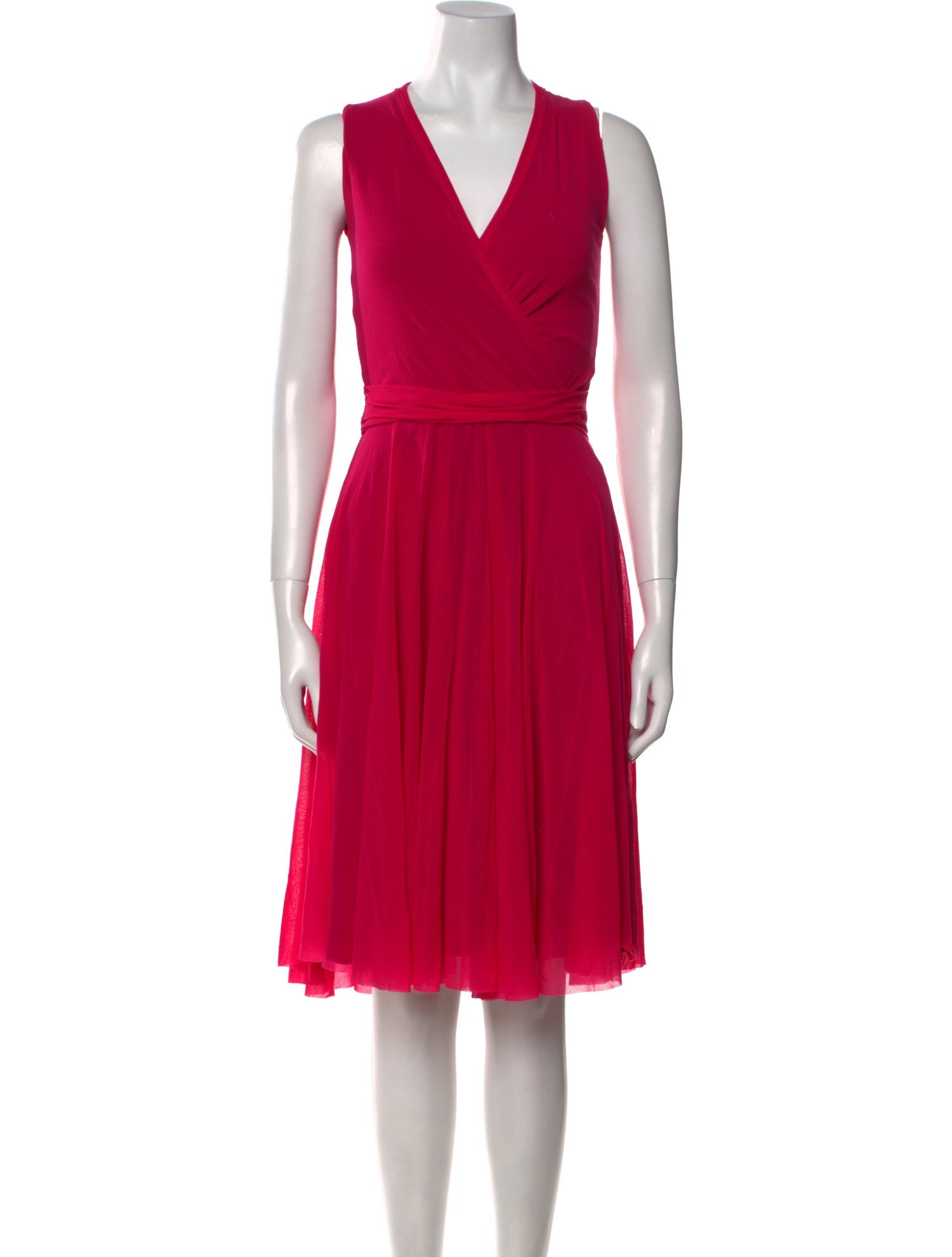 Fuzzi Nylon Midi Length Dress