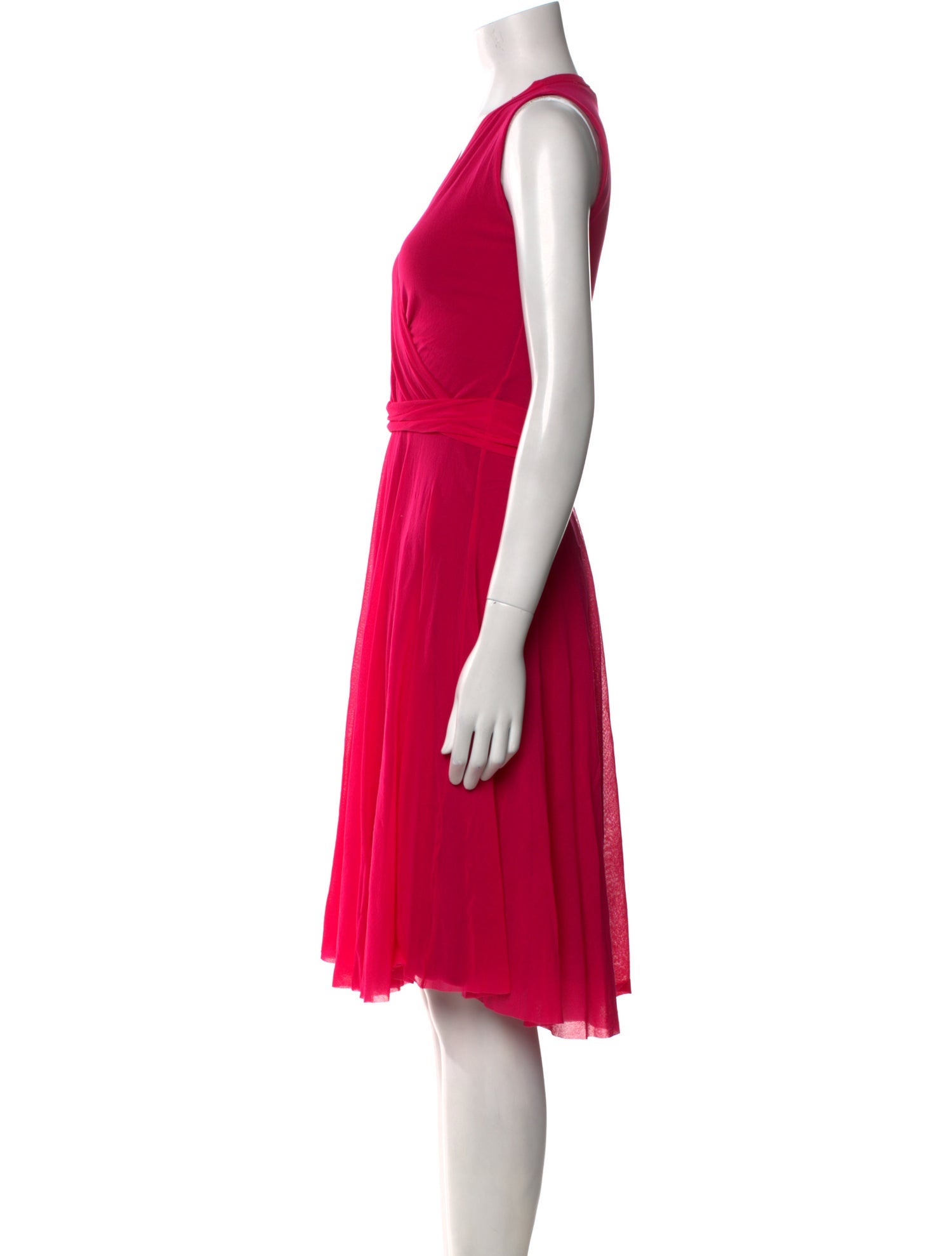 Fuzzi Nylon Midi Length Dress