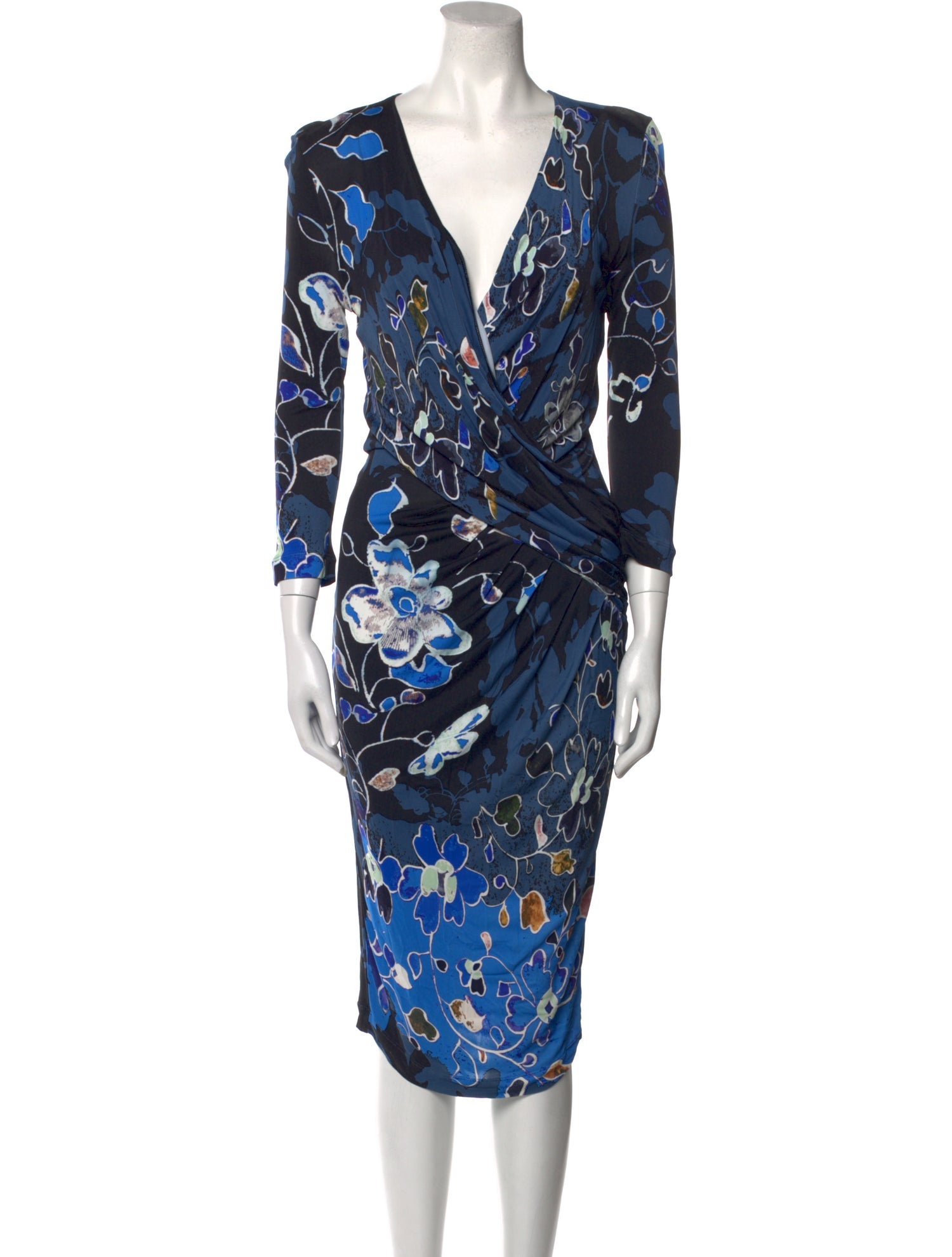 Fuzzi Printed Midi Length Dress