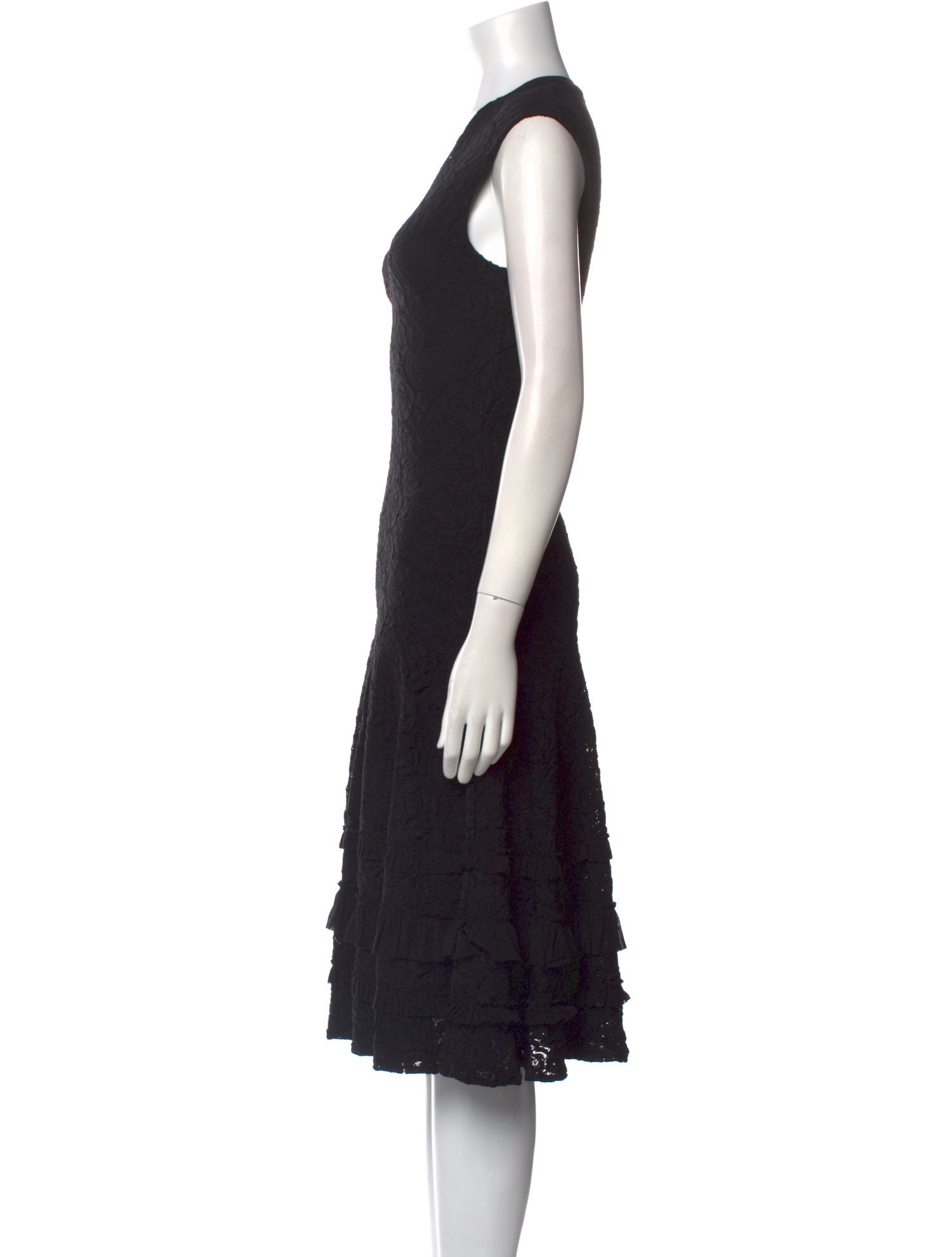 Fuzzi Nylon Midi Length Dress
