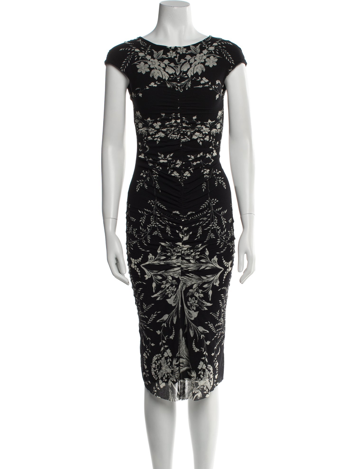 Fuzzi Nylon Midi Length Dress