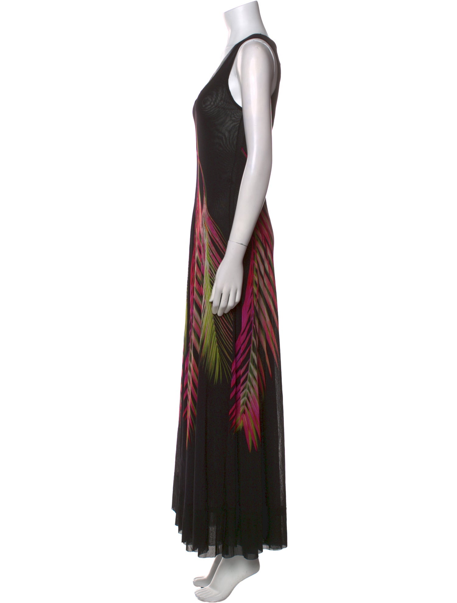 Fuzzi Printed Long Dress