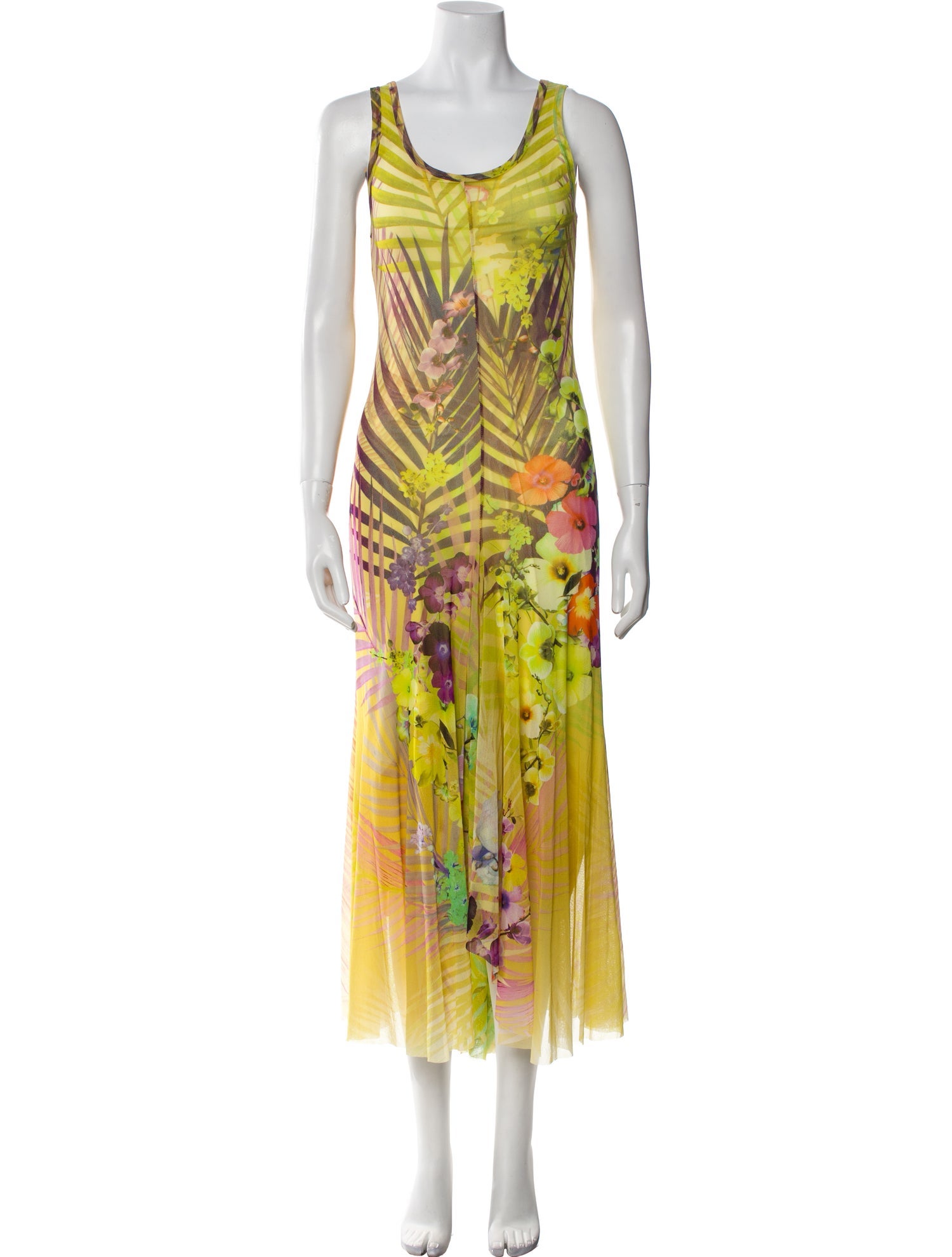 Fuzzi Printed Long Dress