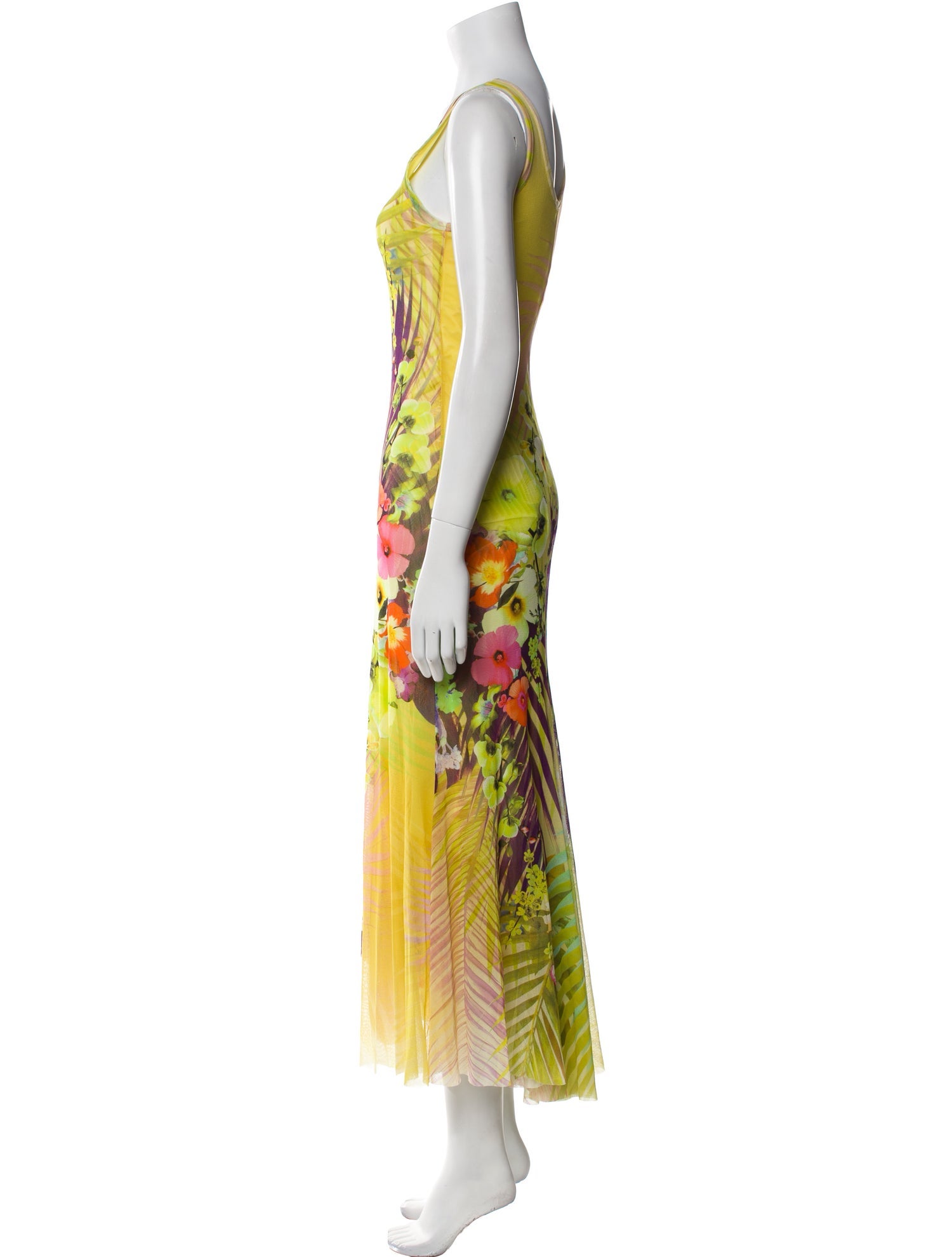 Fuzzi Printed Long Dress