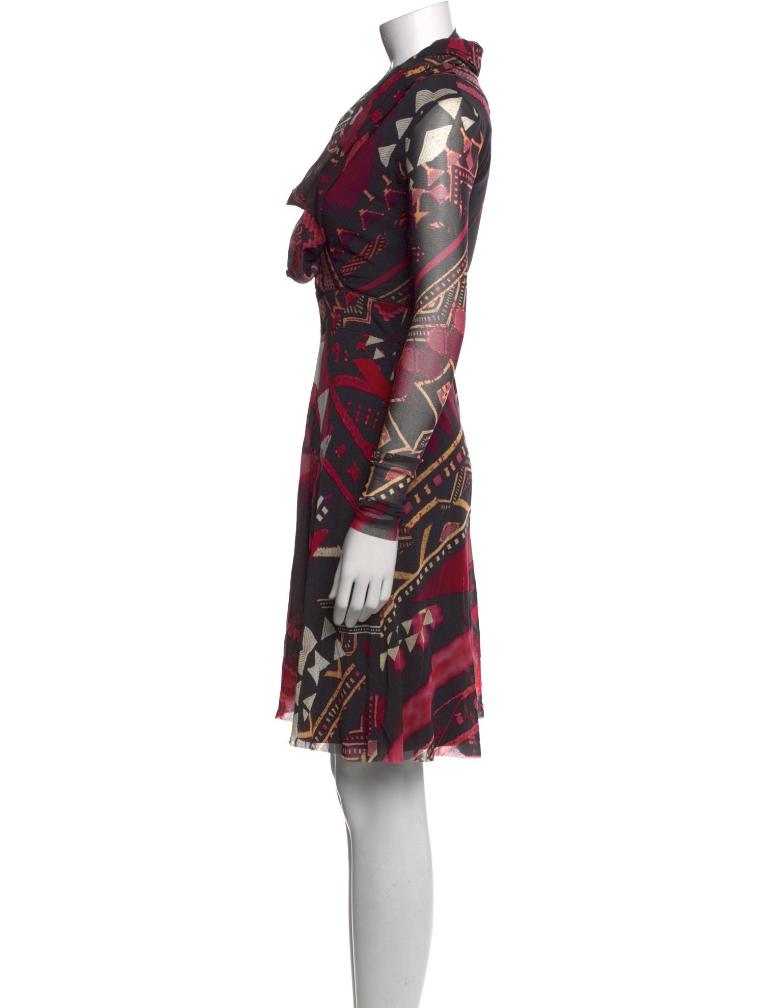 Fuzzi Printed Mini Dress