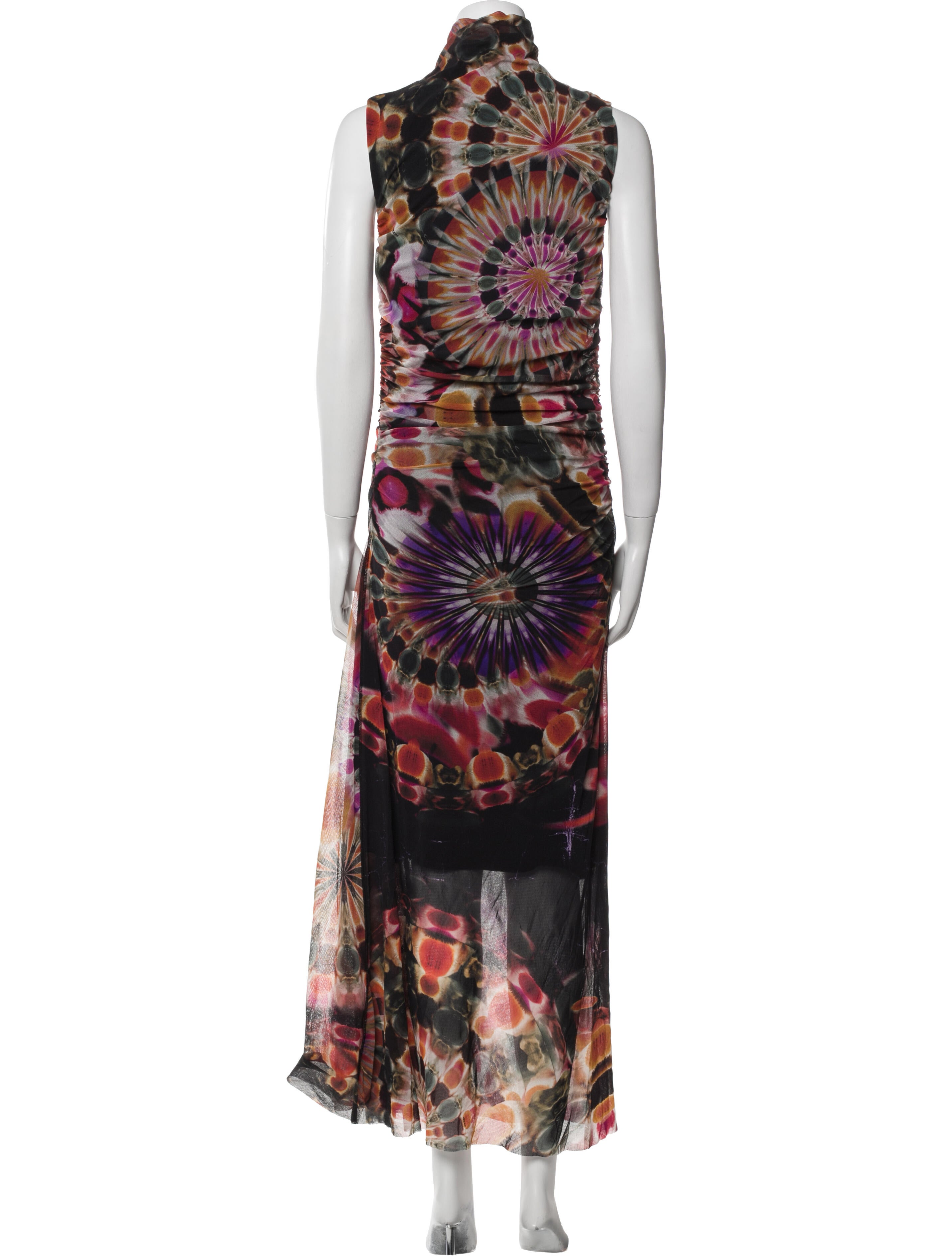 Fuzzi Printed Long Dress