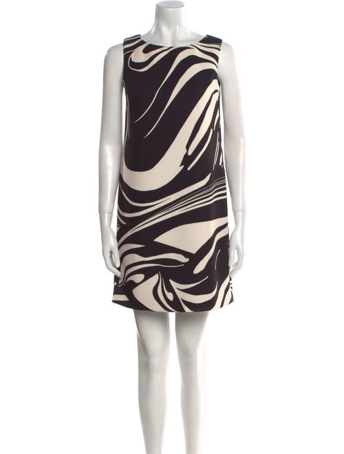 Fuzzi Printed Mini Dress