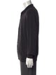 Fuzzi Virgin Wool Mock Neck Cardigan