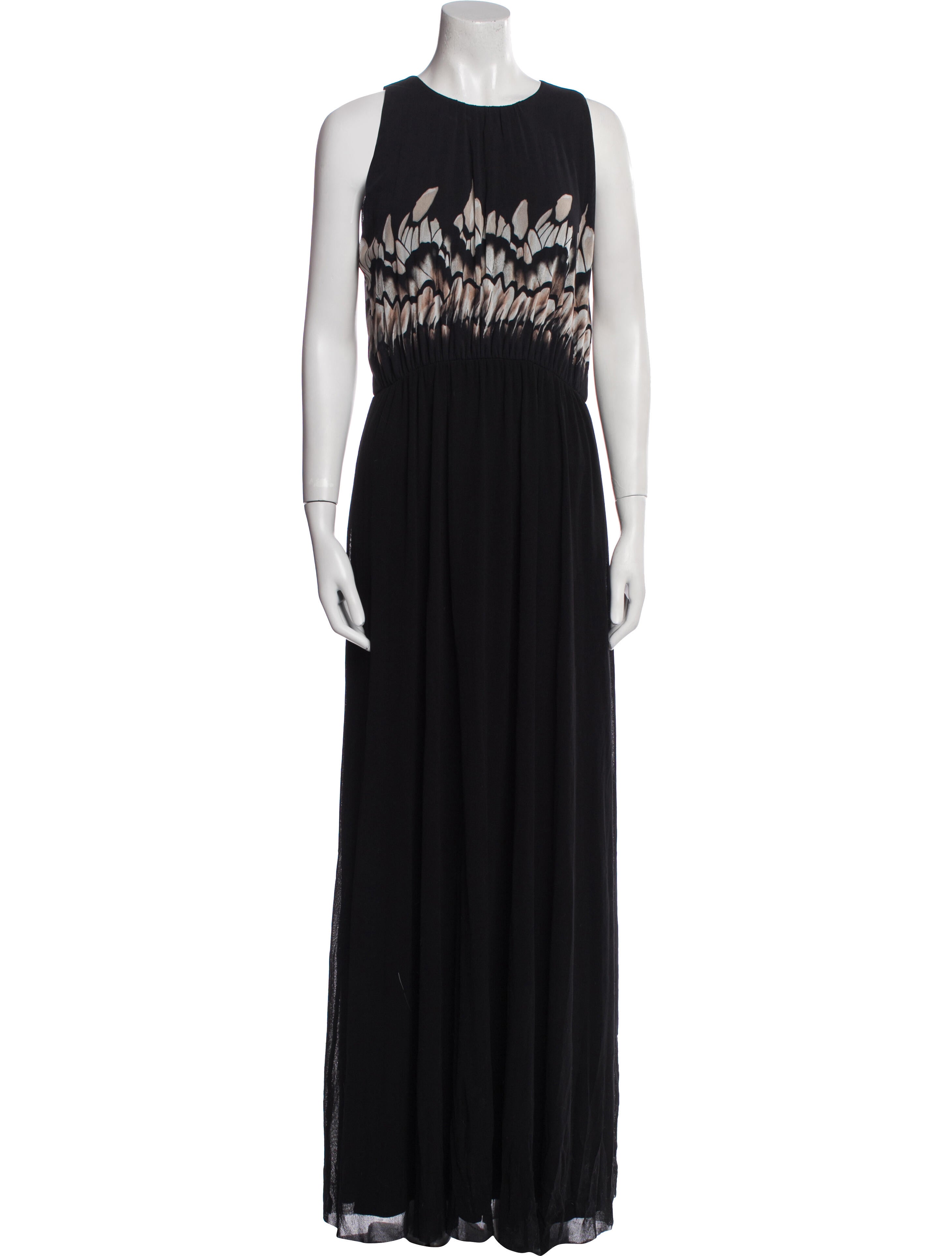 Fuzzi Printed Long Dress