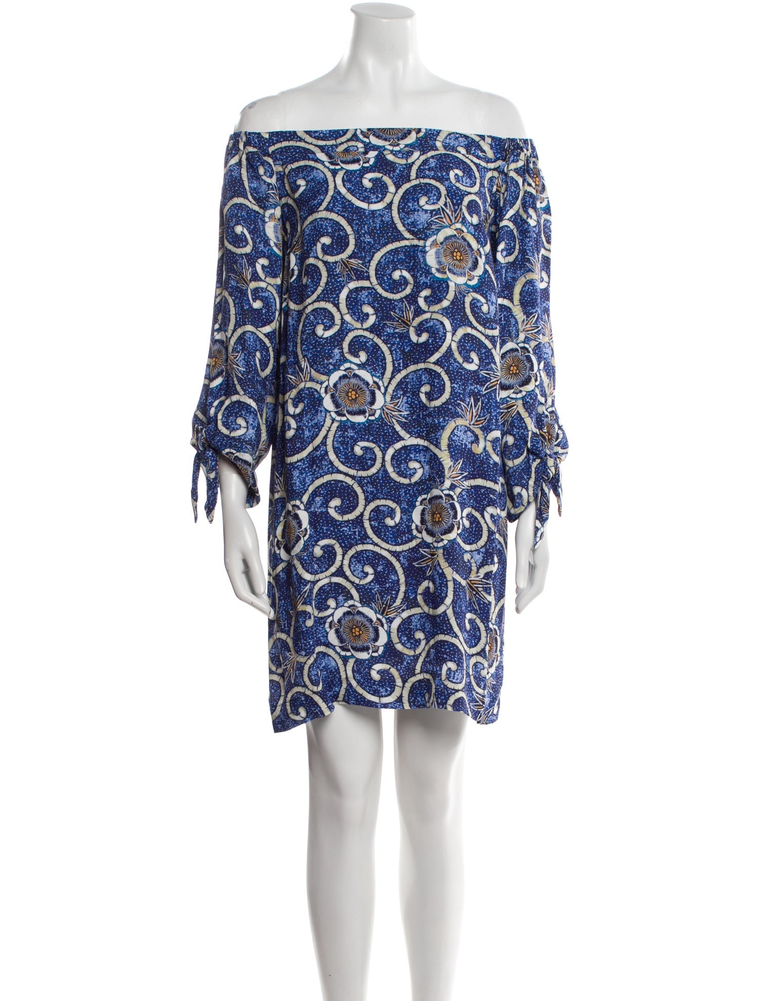 Fuzzi Printed Mini Dress