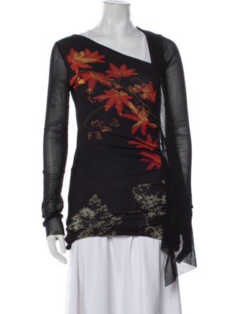 Fuzzi Floral Print Mini Dress