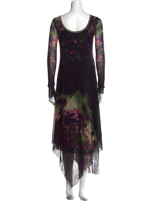 Fuzzi Nylon Midi Length Dress