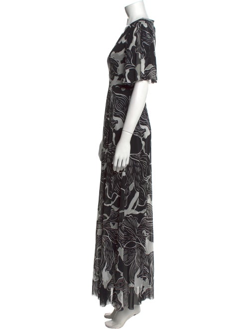 Fuzzi Printed Long Dress