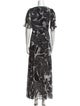 Fuzzi Printed Long Dress