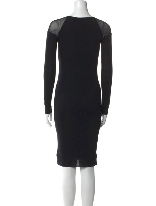 Fuzzi V-Neck Knee-Length Dress