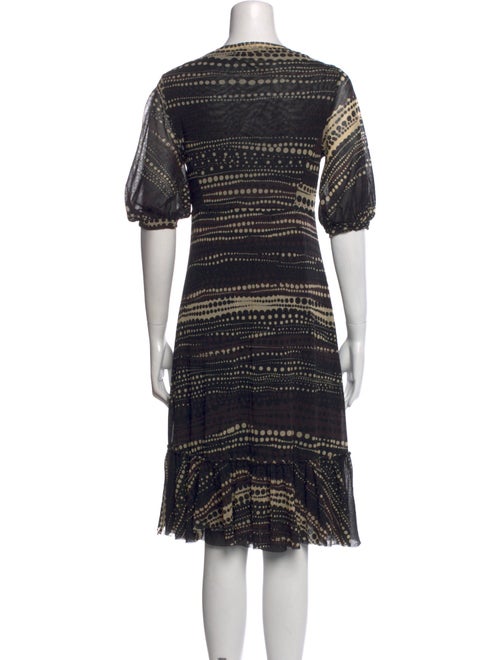Fuzzi Printed Knee-Length Dress