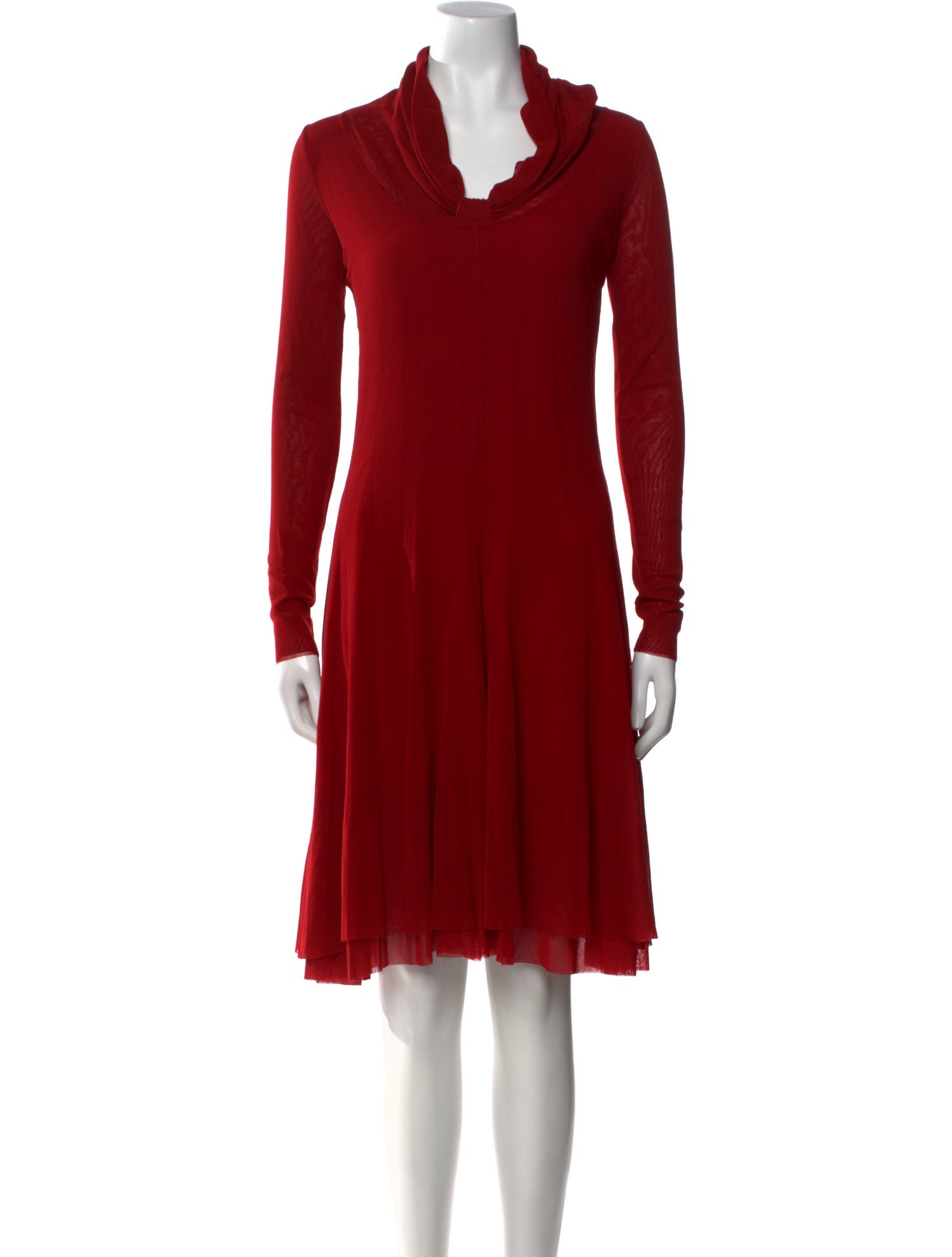 Fuzzi Nylon Mini Dress