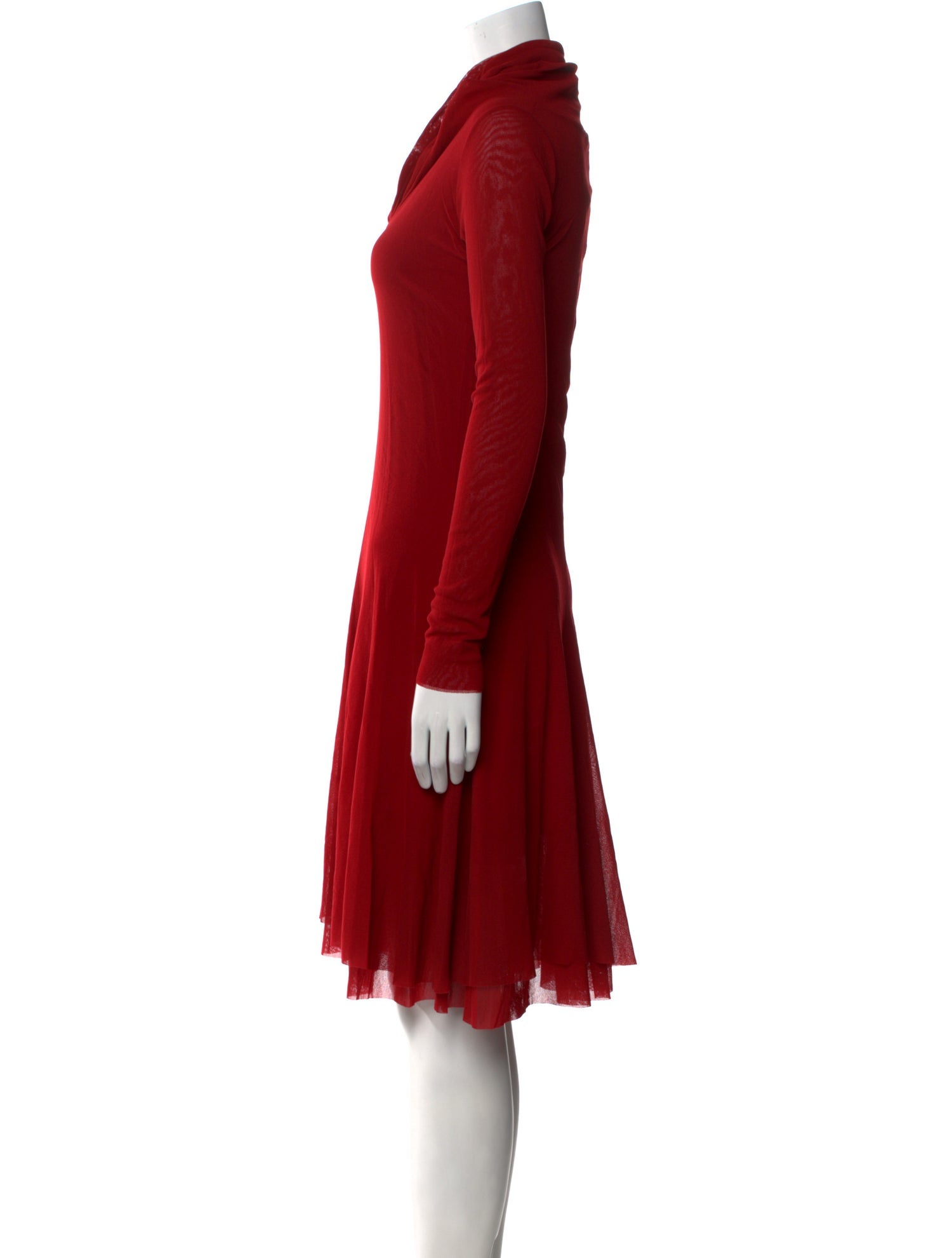 Fuzzi Nylon Mini Dress