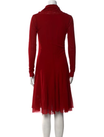 Fuzzi Nylon Mini Dress