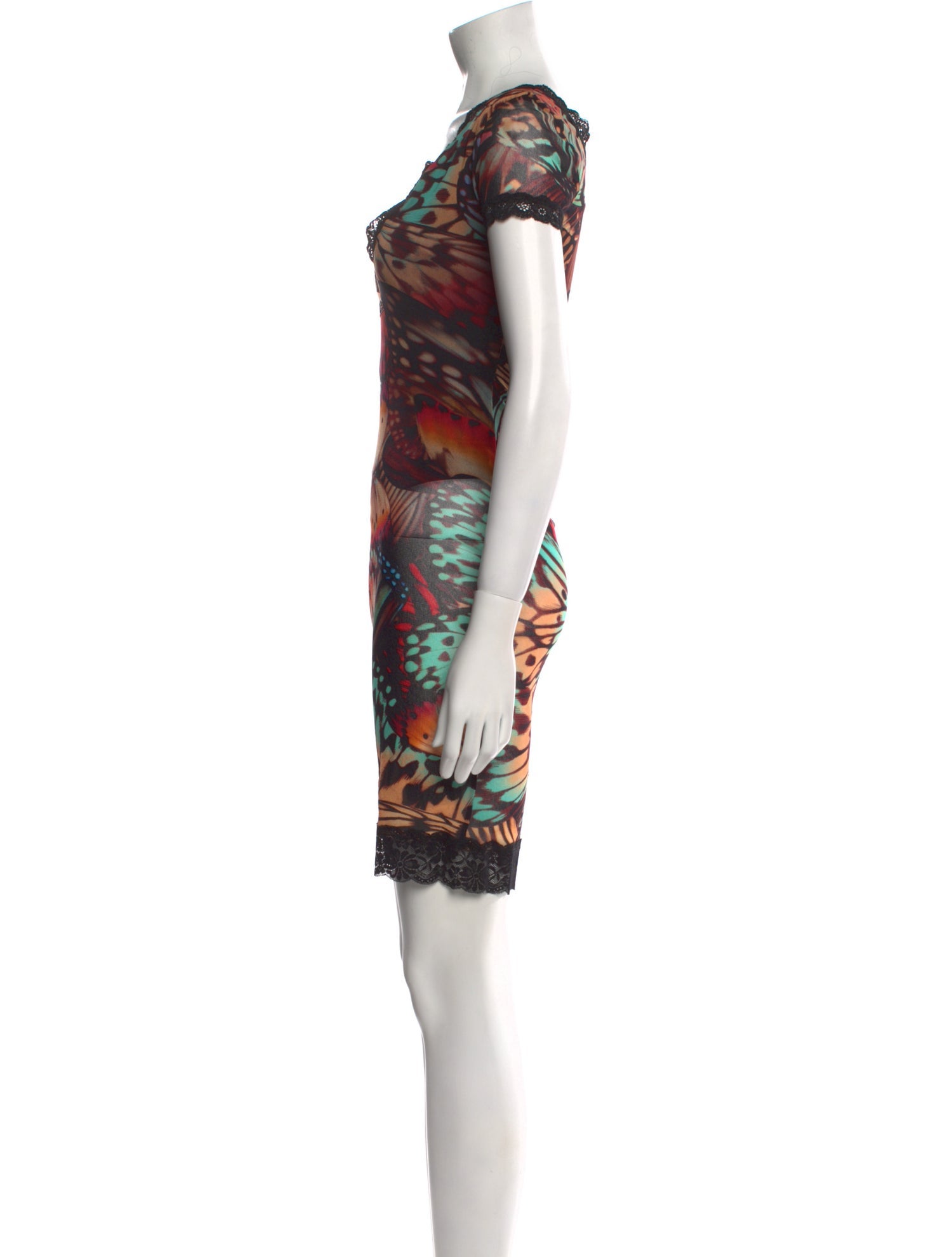 Fuzzi Printed Mini Dress