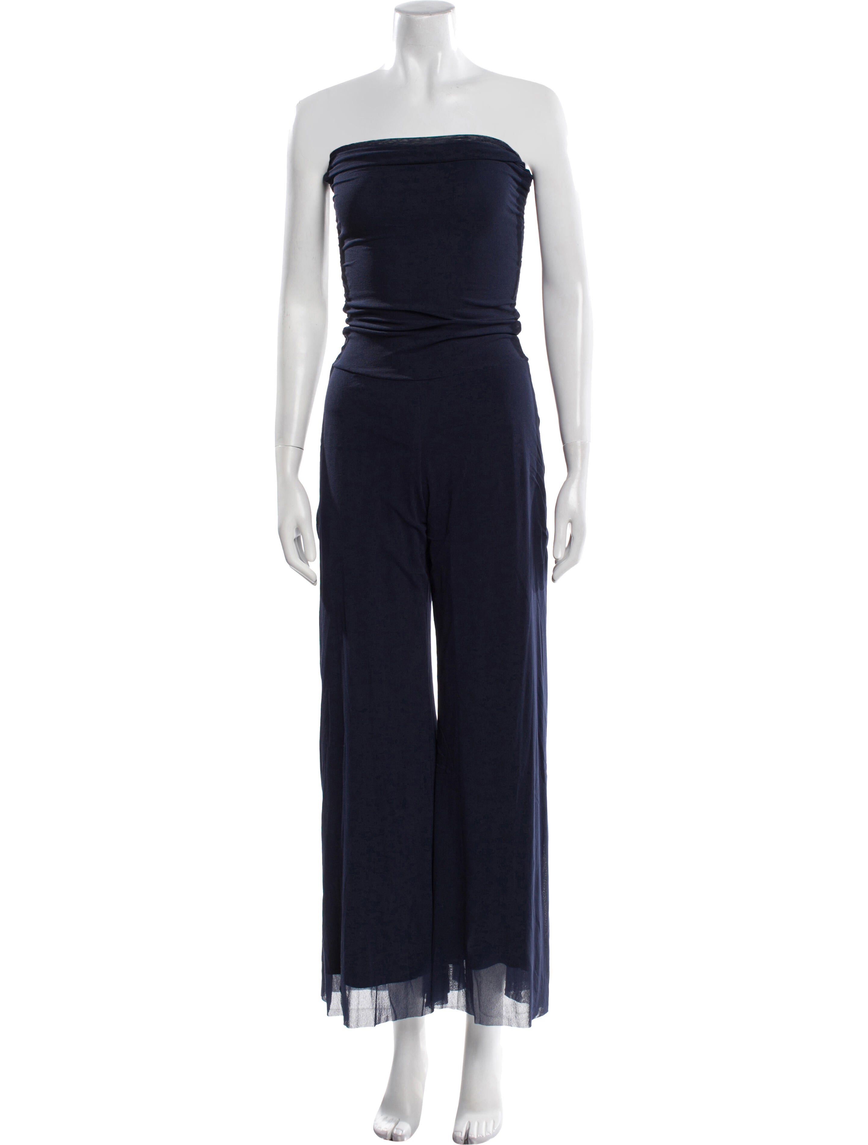 Fuzzi Strapless Jumpsuit