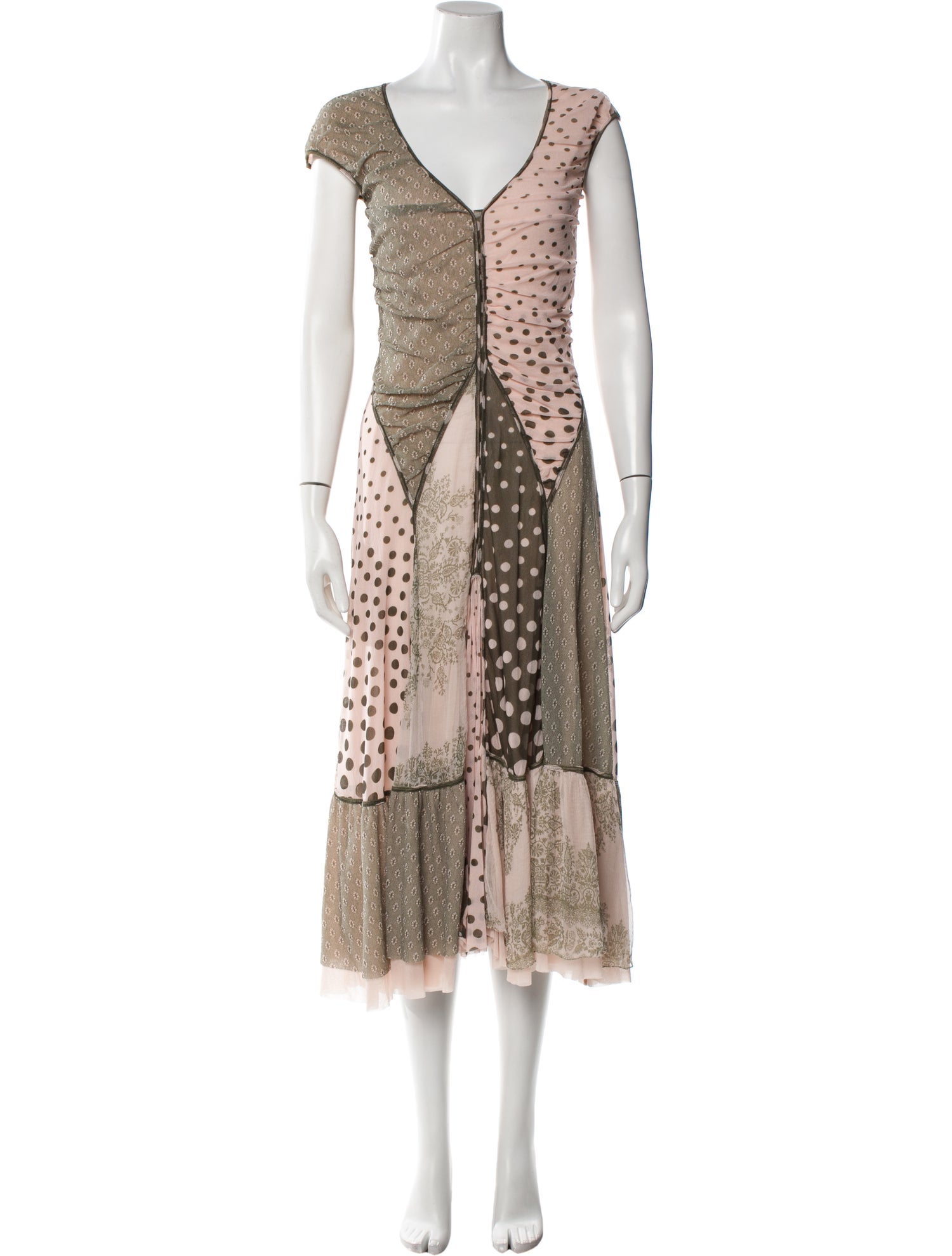 Fuzzi Vintage Midi Length Dress