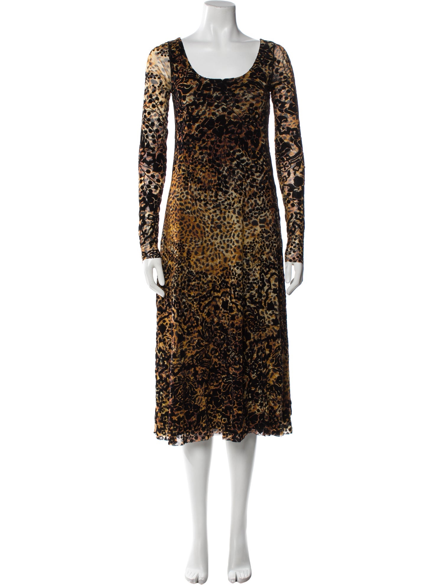 Fuzzi Vintage Midi Length Dress