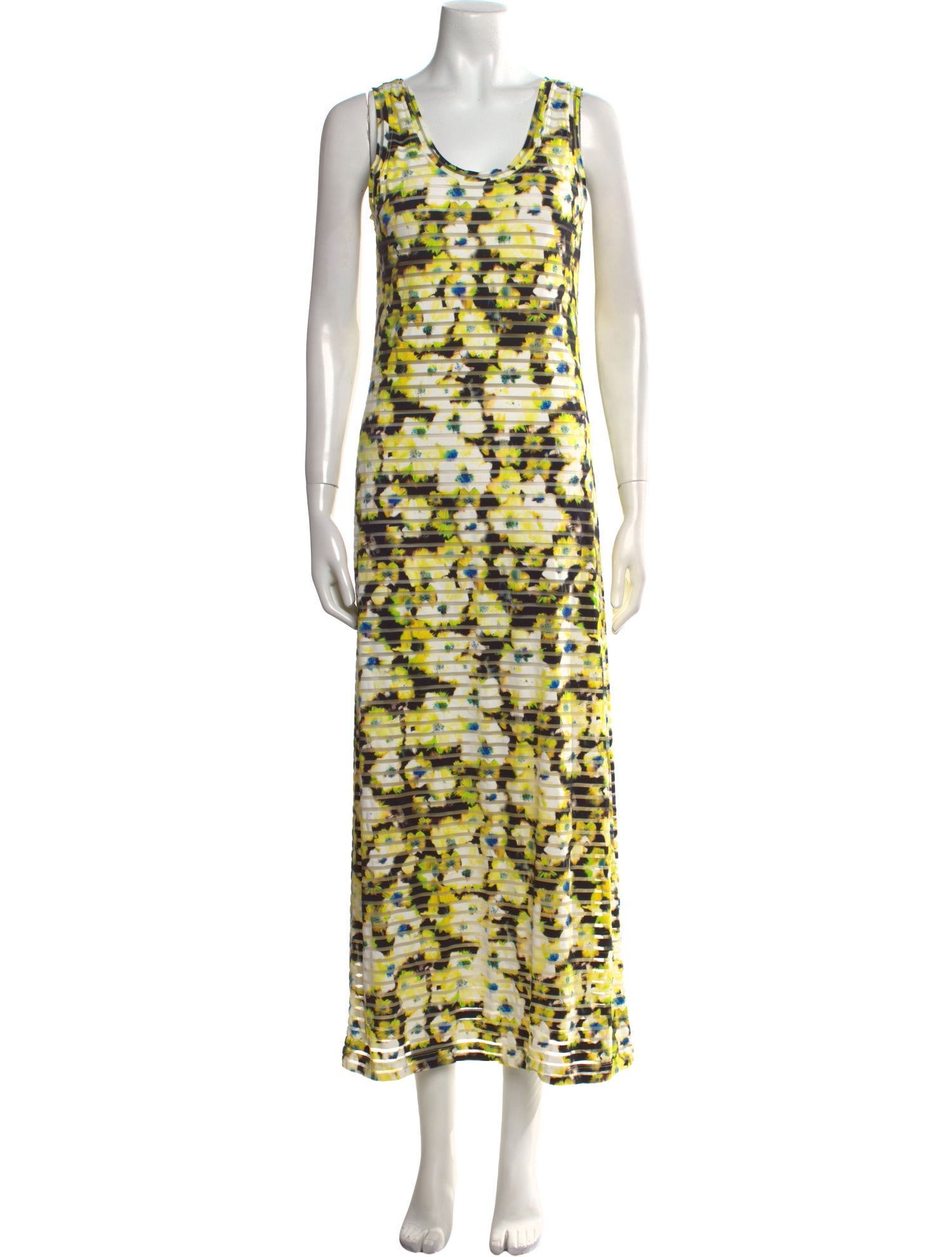 Fuzzi Printed Long Dress
