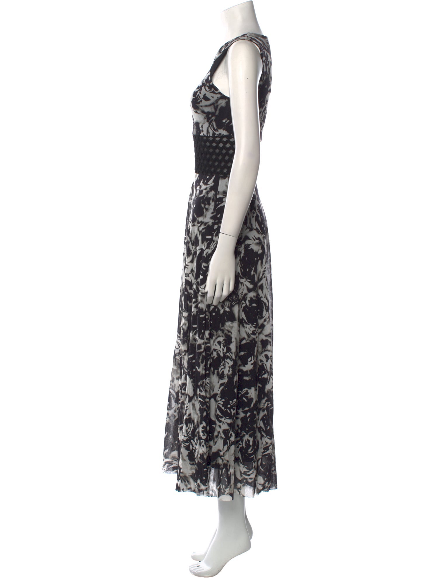 Fuzzi Printed Long Dress