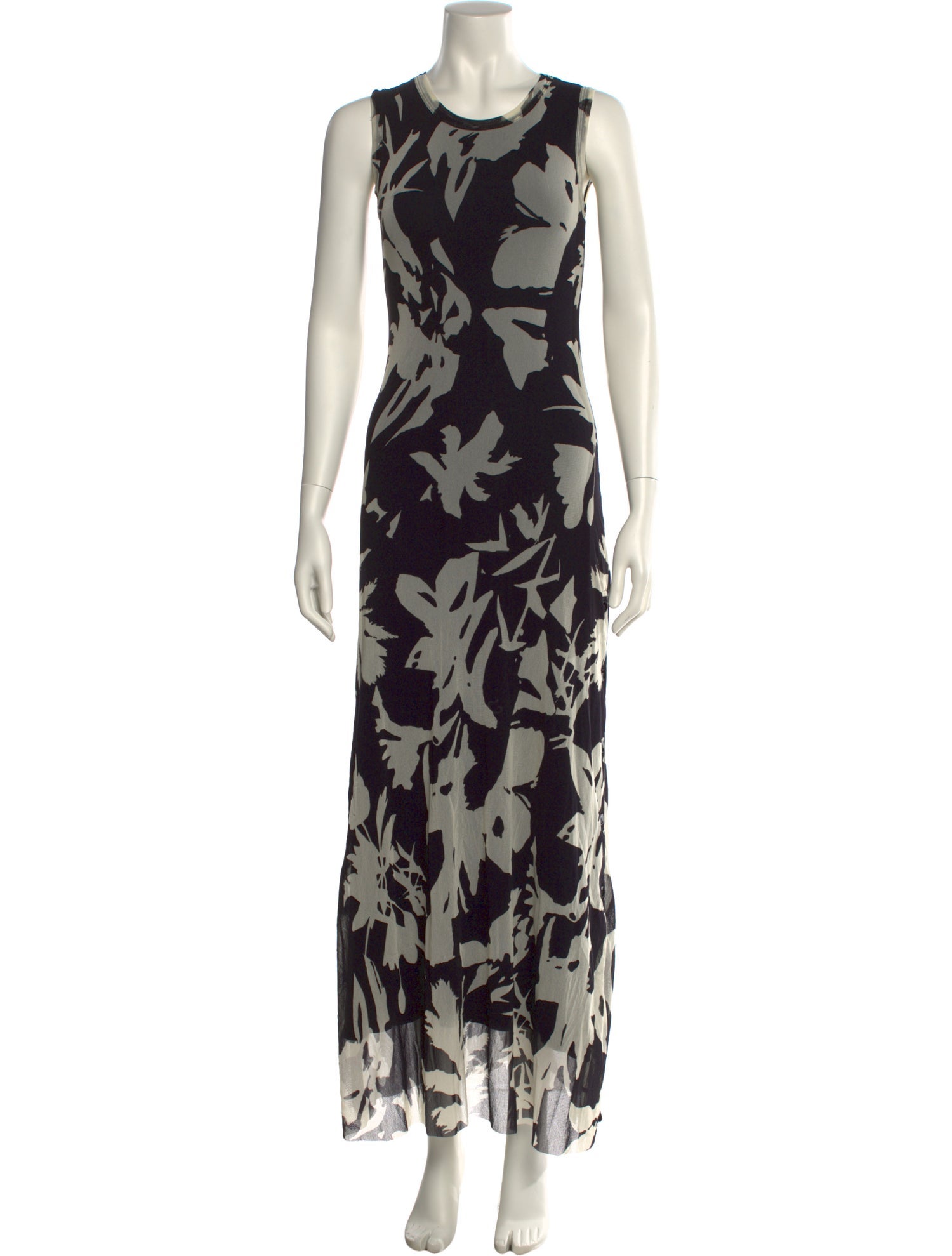 Fuzzi Printed Long Dress