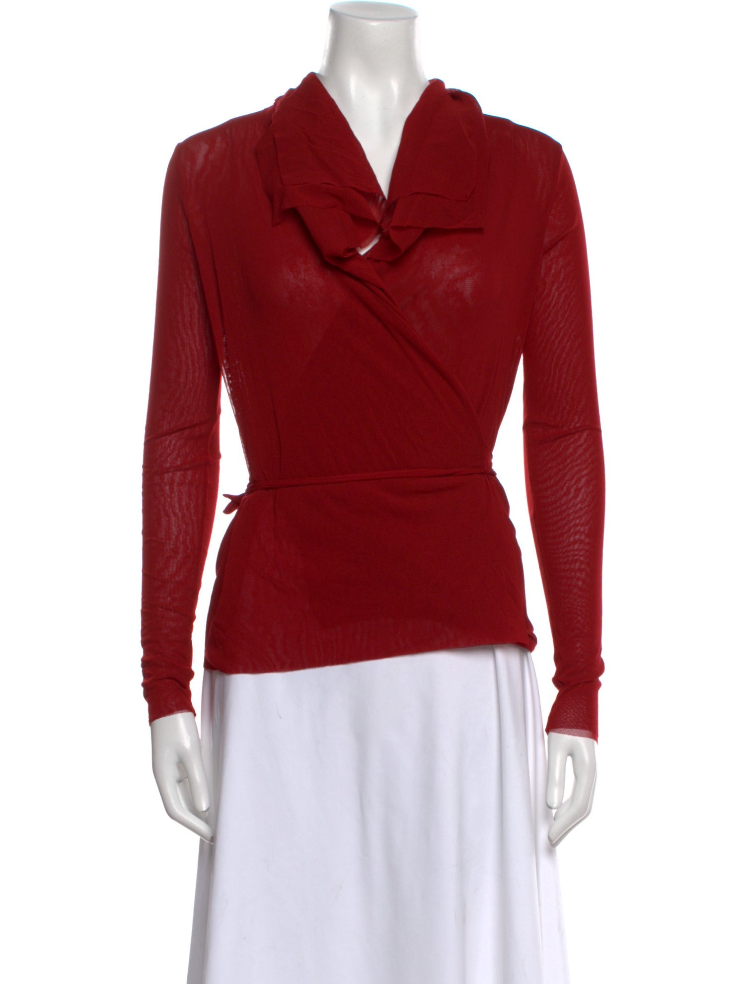 Fuzzi Nylon Cowl Neck Sweater