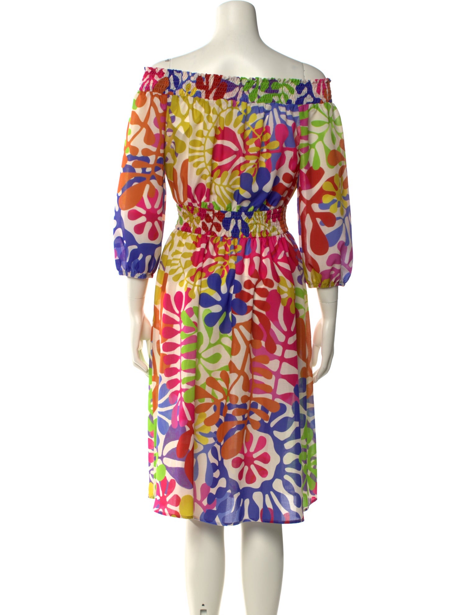 Fuzzi Printed Knee-Length Dress