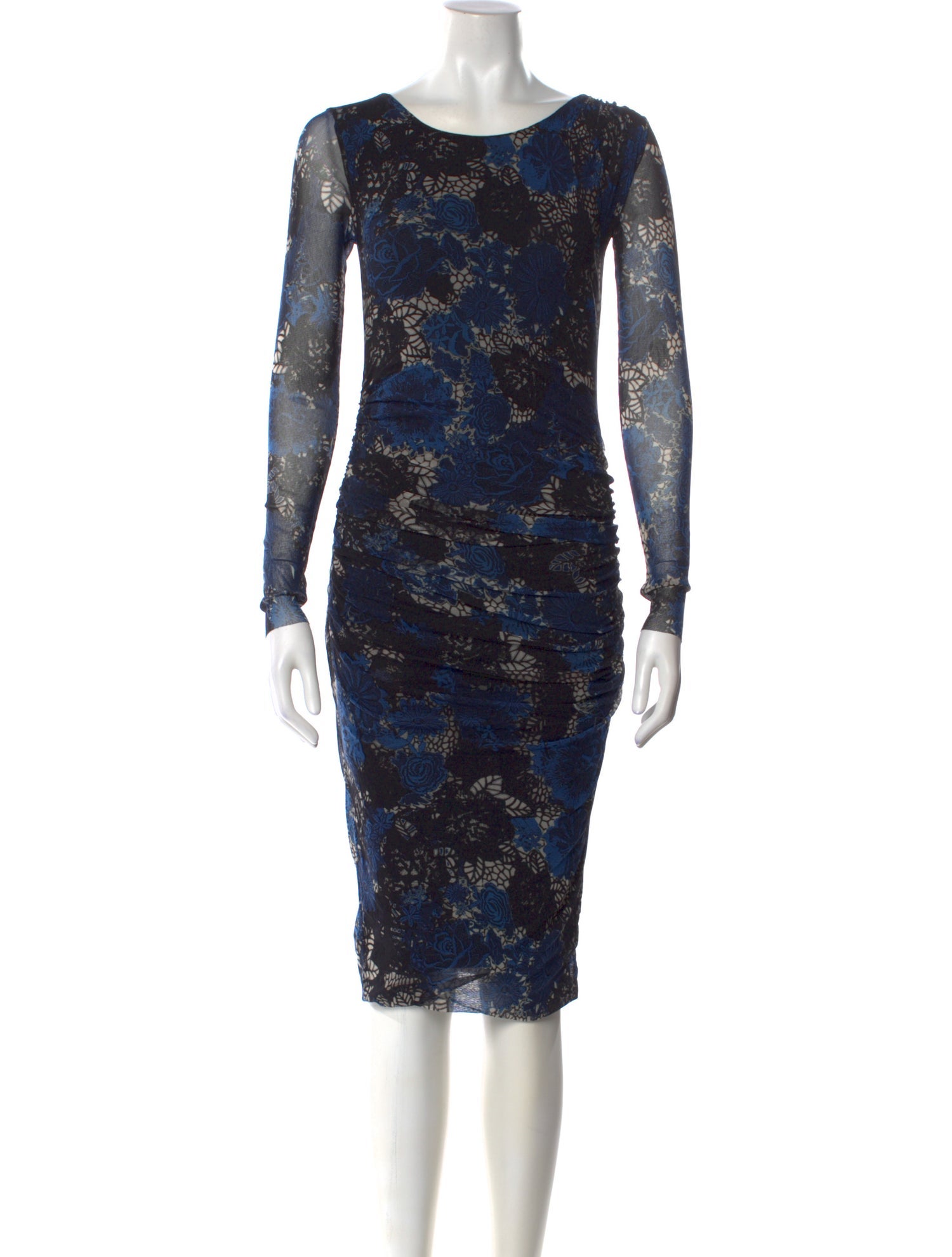 Fuzzi Printed Knee-Length Dress