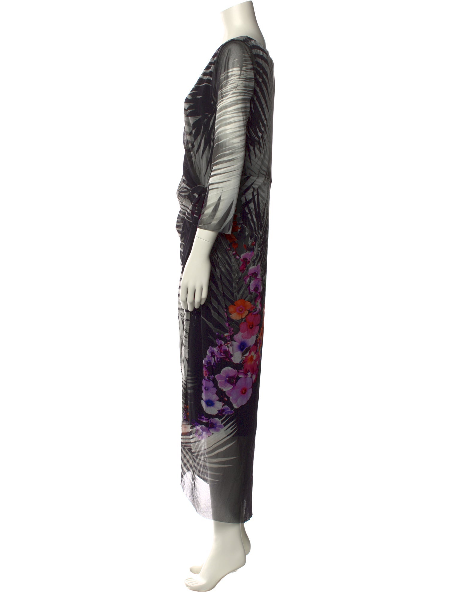 Fuzzi Printed Long Dress w/ Tags