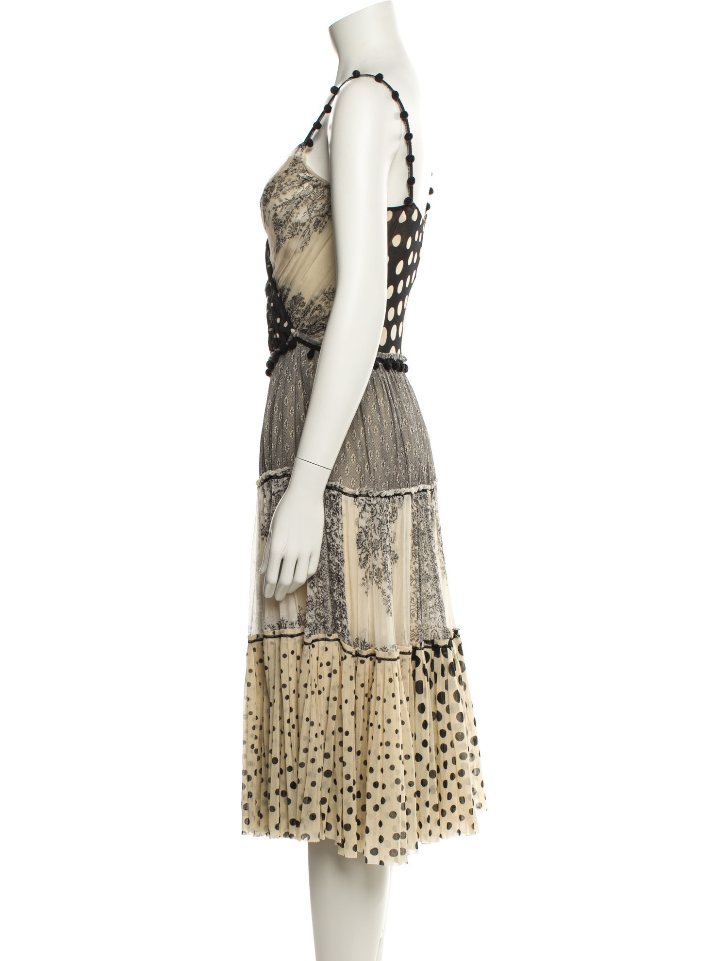 Fuzzi Vintage Midi Length Dress