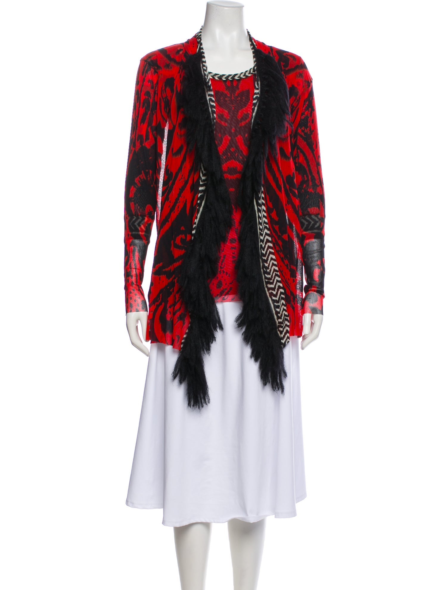 Fuzzi Printed Ruffle Embellishment Set