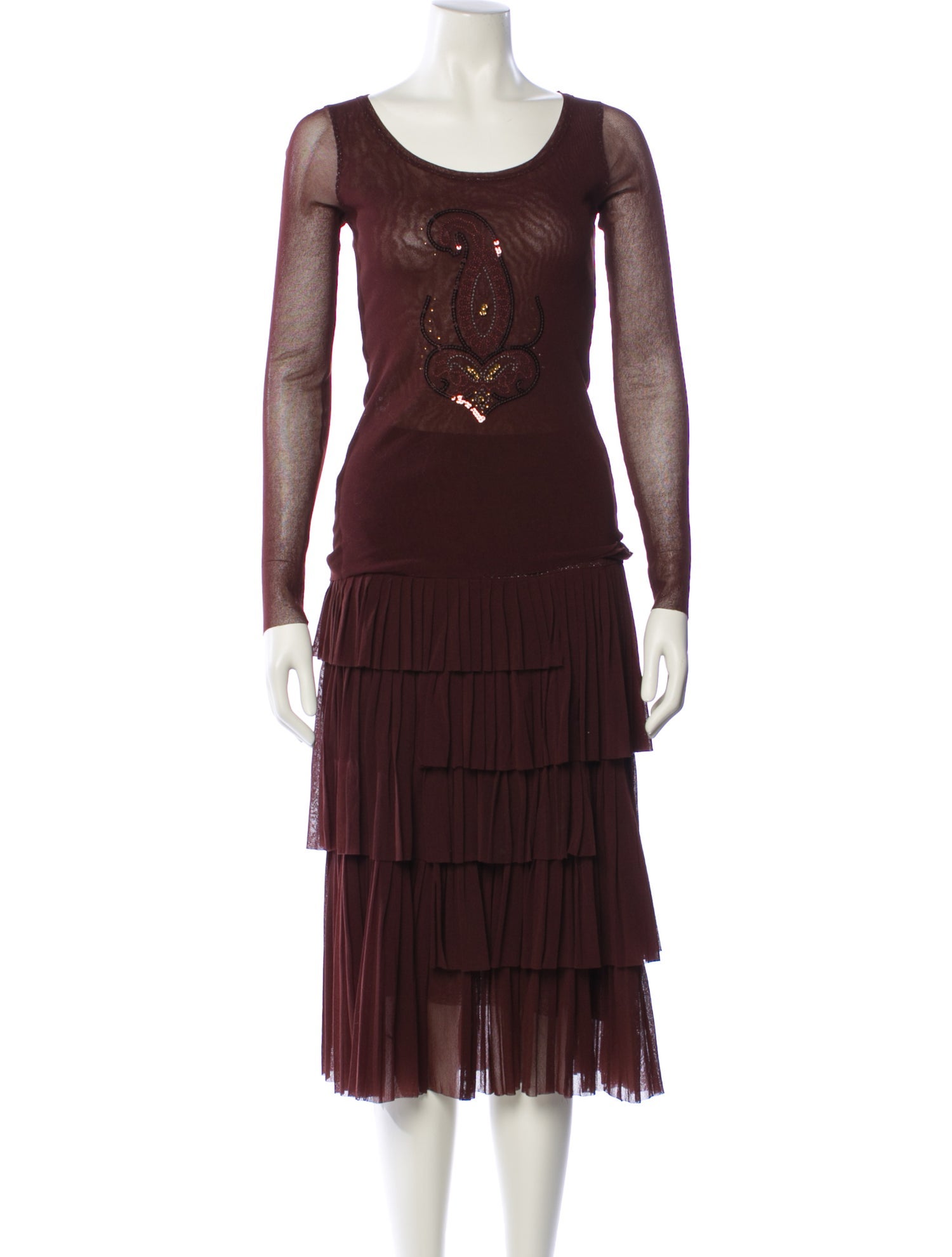 Fuzzi Crystal Embellishments Skirt Set