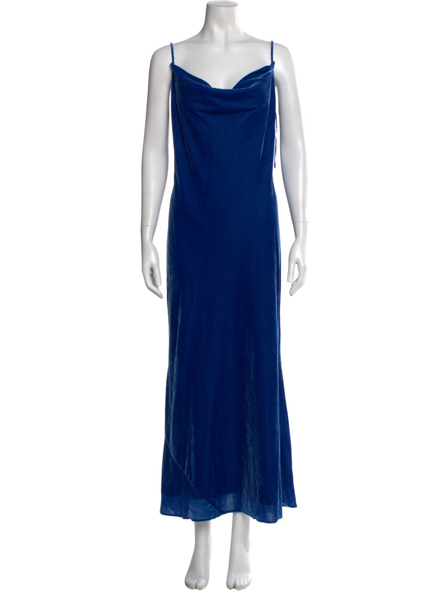 Fuzzi Cowl Neck Long Dress