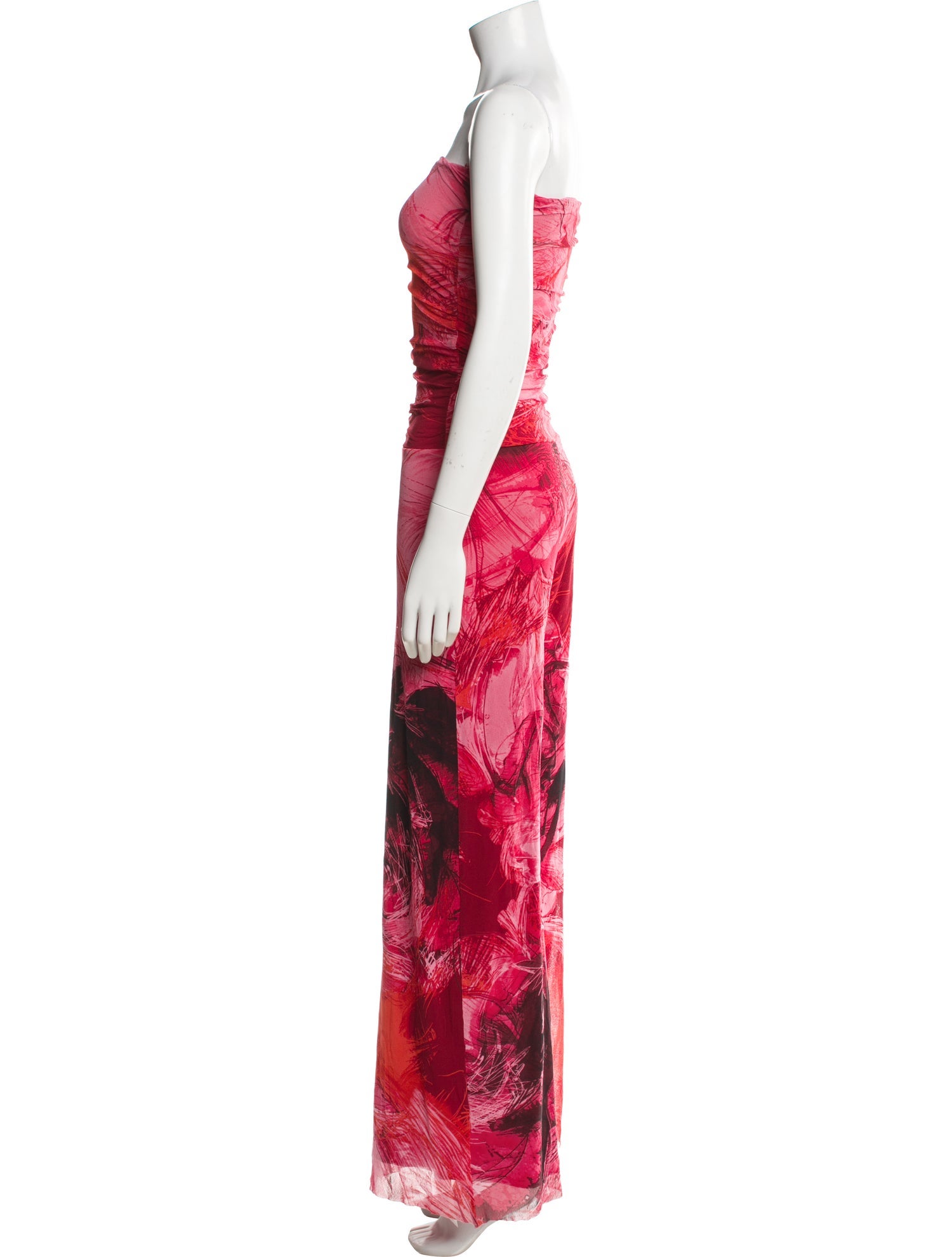 Fuzzi Printed Long Dress