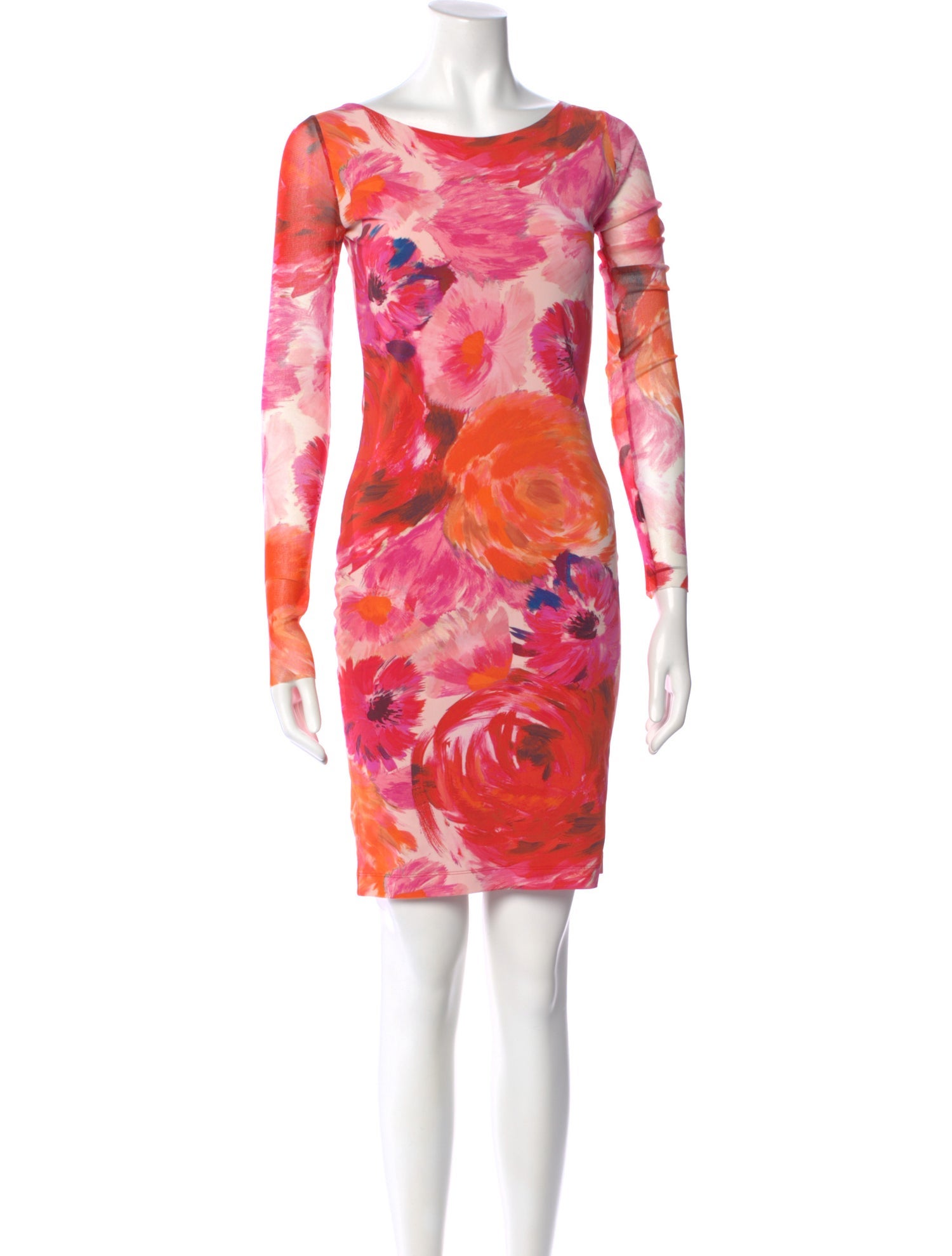 Fuzzi Printed Mini Dress