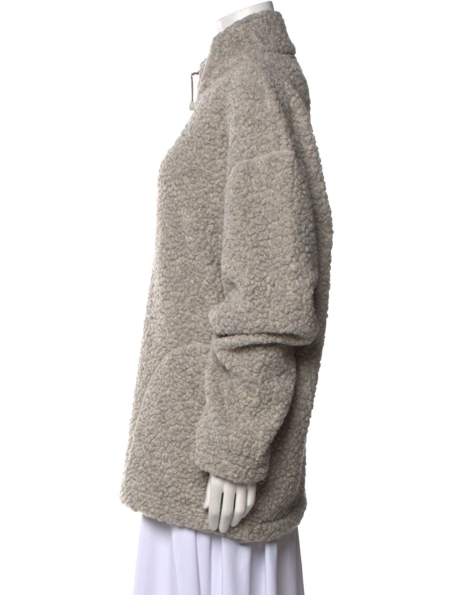 Folk Wool Mock Neck Sweatshirt w/ Tags