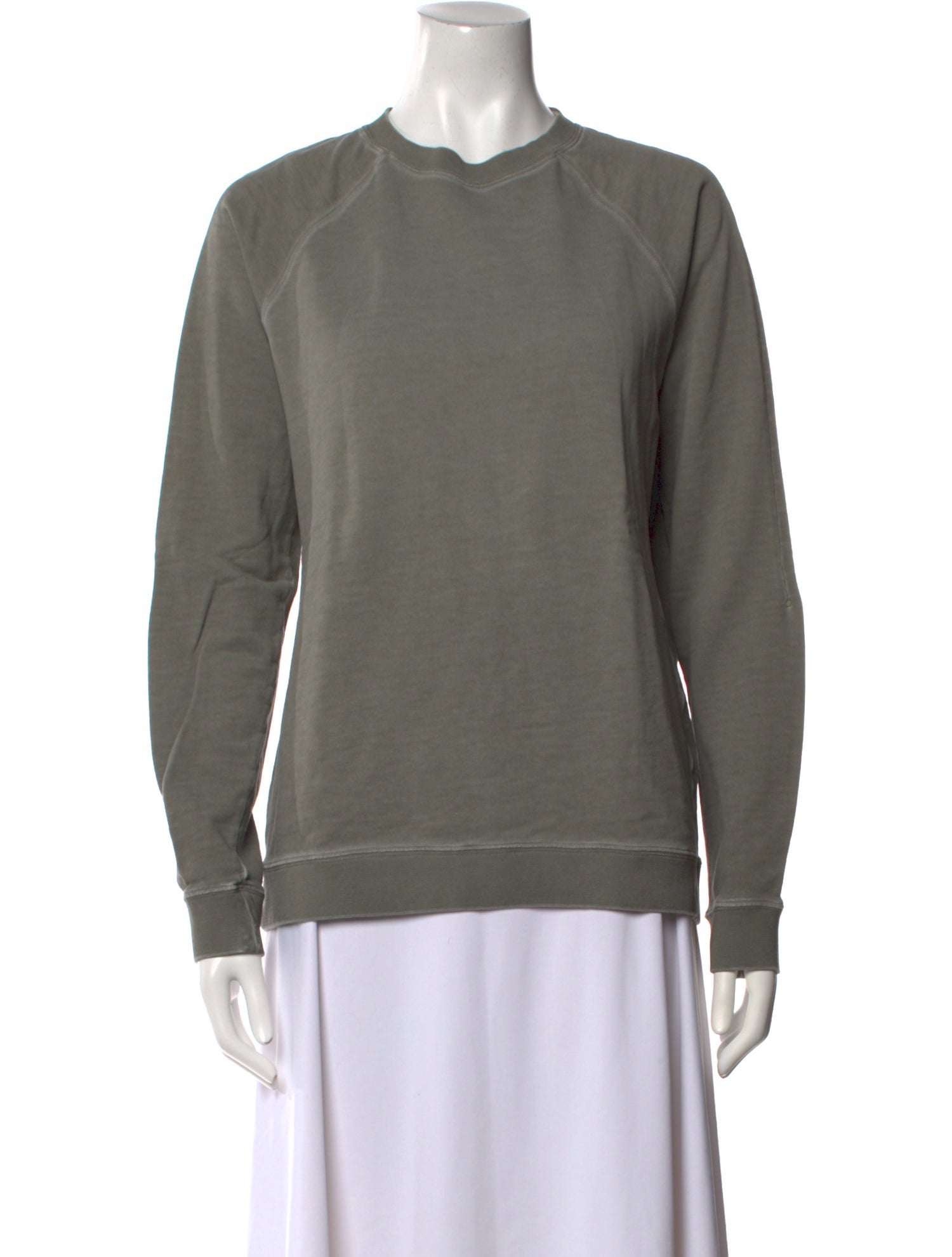 Folk Crew Neck Long Sleeve Sweatshirt