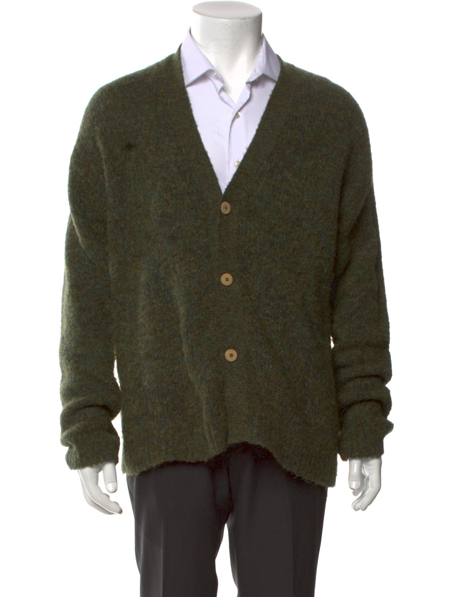 Folk V-Neck Long Sleeve Cardigan