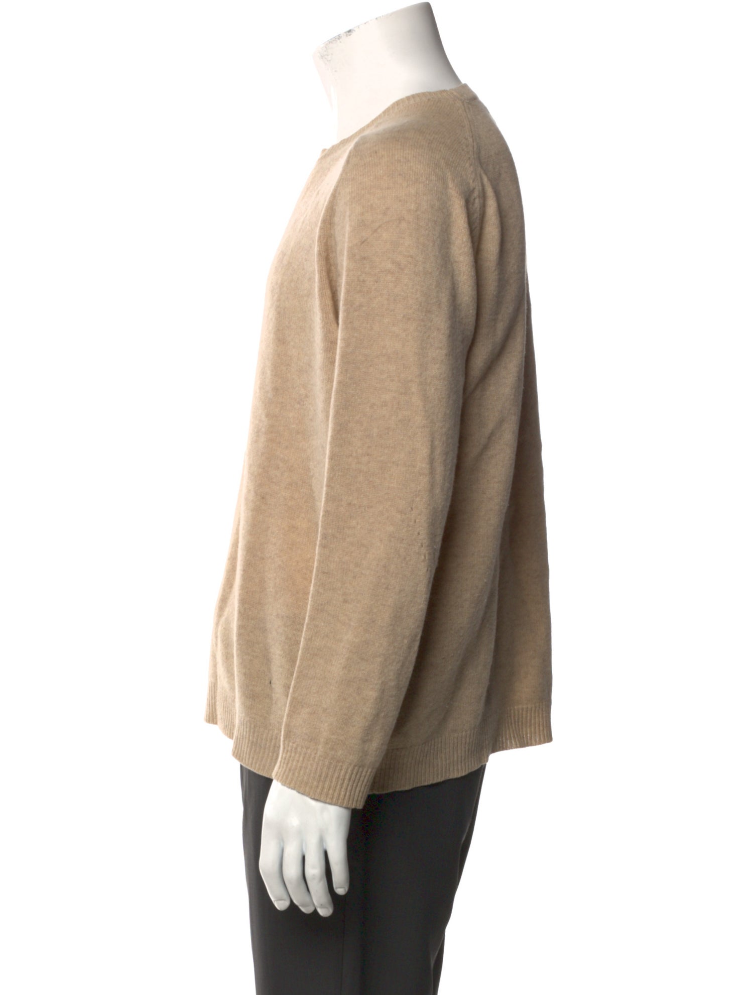 Folk Wool Crew Neck Pullover