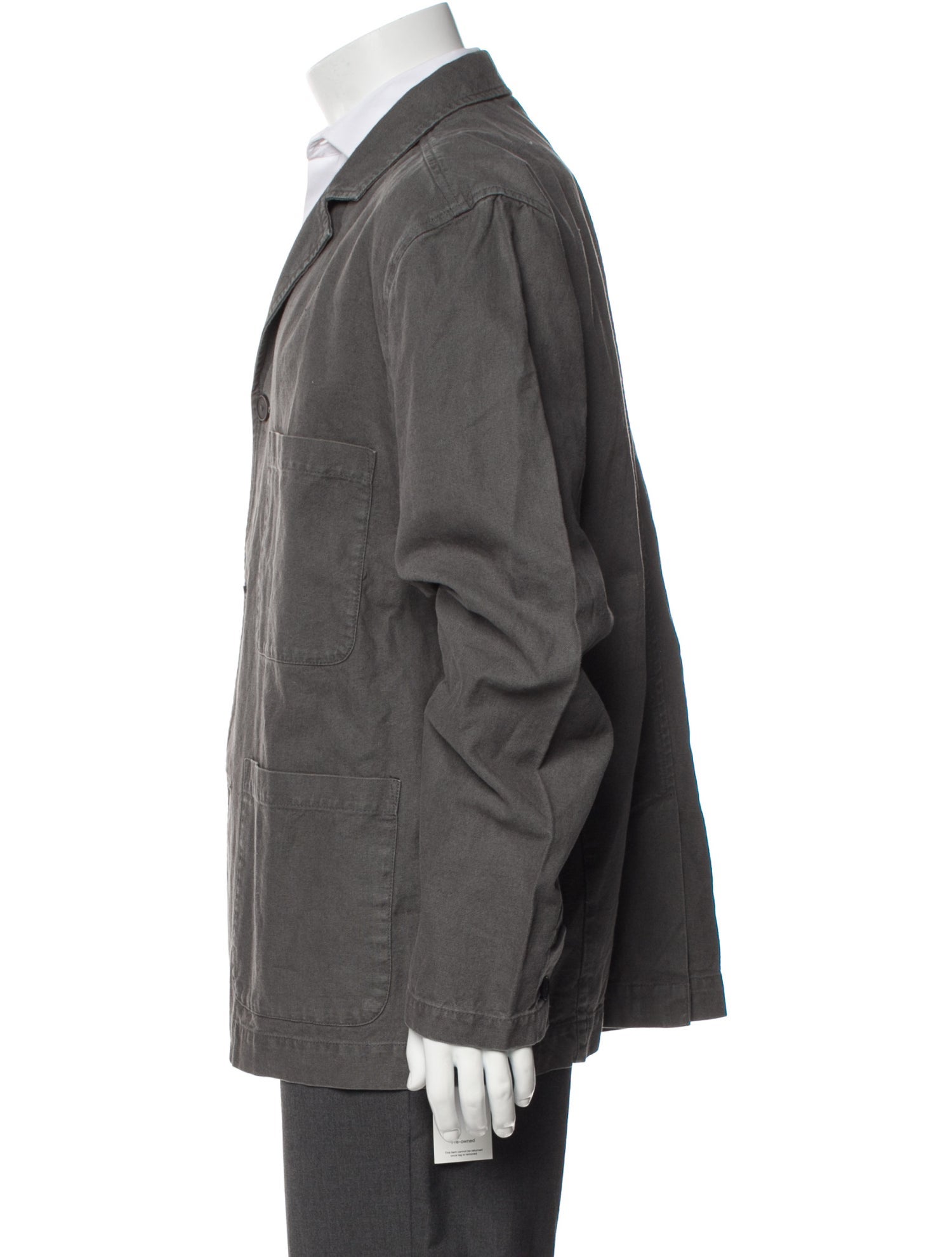 Folk Hemp Utility Jacket w/ Tags