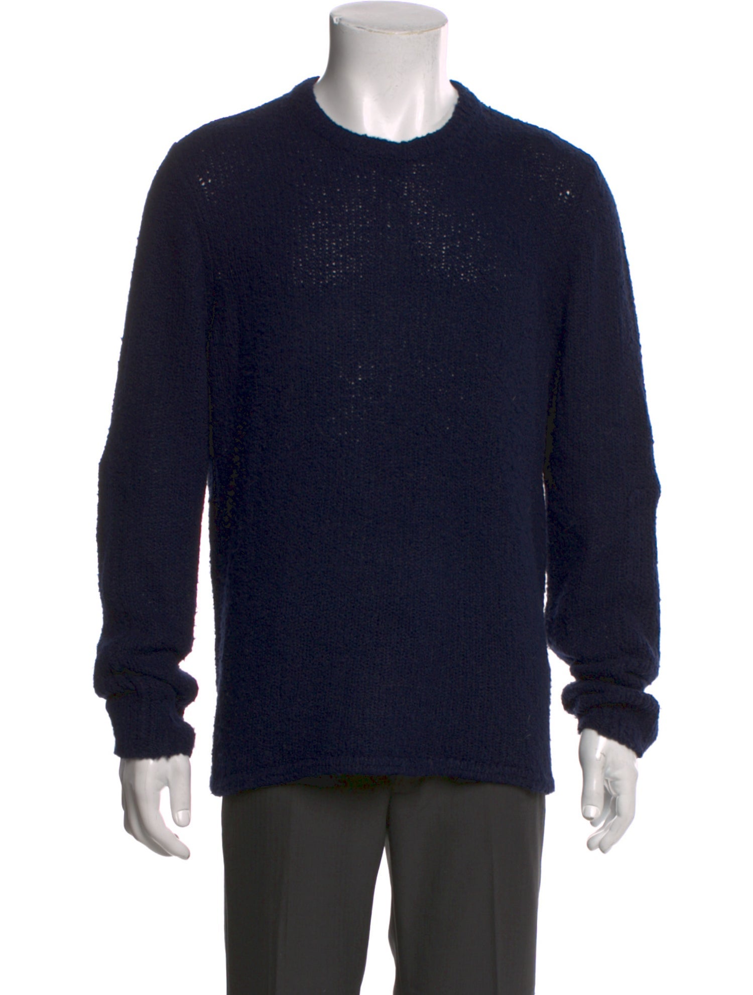 Folk Crew Neck Long Sleeve Pullover